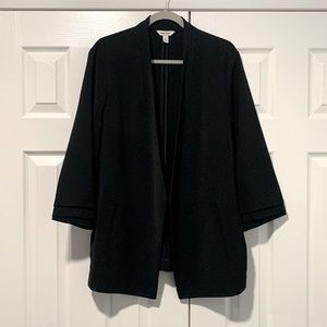 Nine West ladies XL black suit jacket